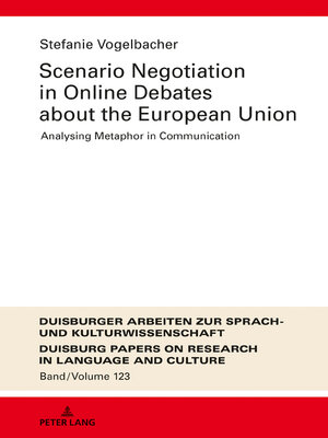 cover image of Scenario Negotiation in Online Debates about the European Union